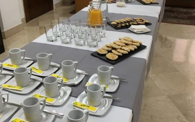SABORES en tu CASA ofrece un coffee-break a Adecco Ciudad Real